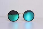 Stylish Blue-Green Sunglasses